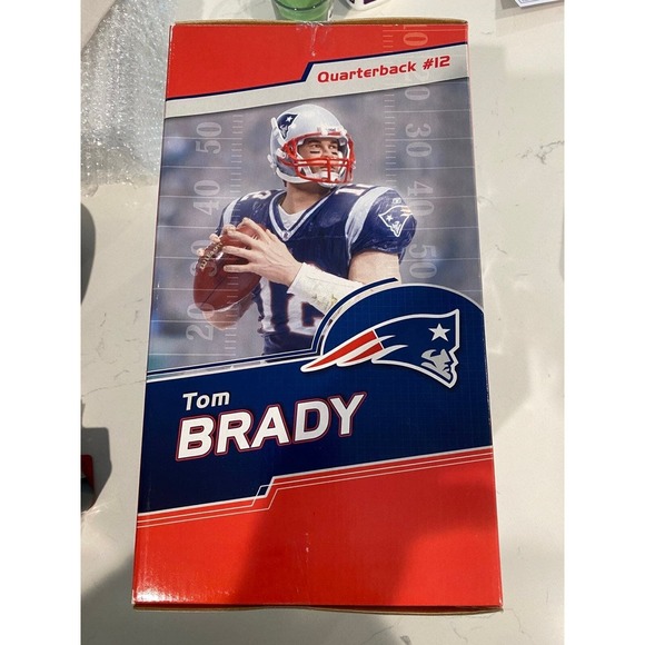 McFarlane 2005 Series 3 NFL 12” Tom Brady New England Patriots GOAT HOF - Picture 8 of 8